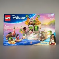 LEGO Disney Moana 2 Kakamora Barge Kids Toy Maui Moana 43258 BRAND NEW SEALED