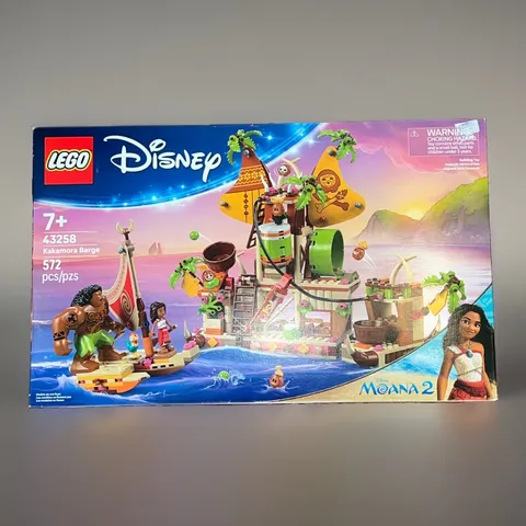 LEGO Disney Moana 2 Kakamora Barge Kids Toy Maui Moana 43258 BRAND NEW SEALED
