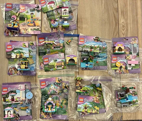 LEGO Friends Animals Series 1–5 Sets 100% Complete Sets Retired Bundle Lot