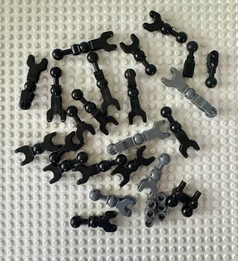 LEGO Hero Factory Arm/Leg w/Ball Joint/Ball Socket 25 Pieces EXACTLY AS PICTURED