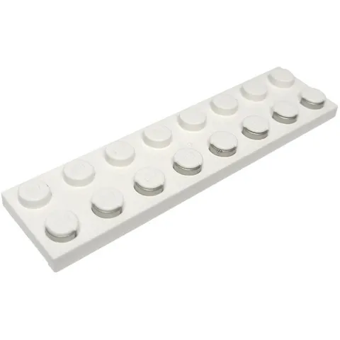 LEGO Electric Plate 2 x 8 with Contacts (4758 / 73535) INV 1