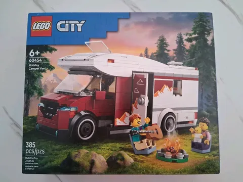 LEGO City Holiday Adventure Camper Van Building Toy Set 60454