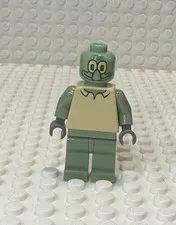 LEGO SpongeBob Squidward Minifigure bob003 Smirking Set 3825 3827 3831 4981