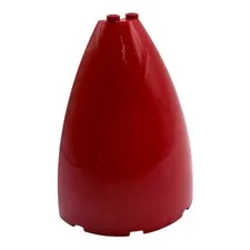 LEGO ® cone half 8x4x8 red 8097 element 6595787 special part Elliptic Paraboloi