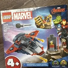 LEGO Marvel Captain America vs Thanos Kids Toy 76319 Some Box Wear