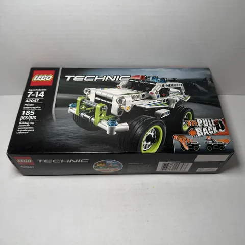 LEGO TECHNIC: Police Interceptor (42047) USED COMPLETE IN BOX ALL PIECES MANUAL