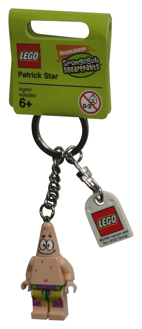 LEGO Spongebob Squarepants Patrick MiniFigure Keychain 851839