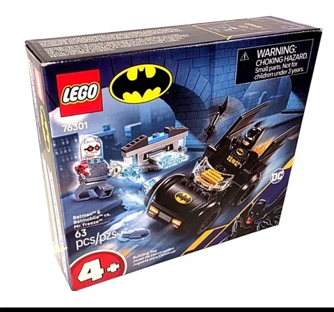 LEGO® DC Sets 76301 Batman & Batmobile vs. Mr. Freeze New ✨Carefully Shipped