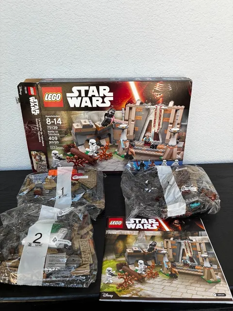 LEGO Star Wars Battle on Takodana (75139) New - Sealed Bags, Open Box