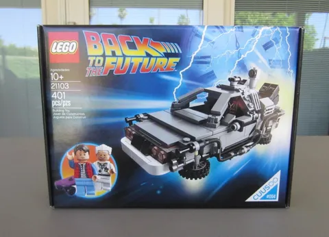 Lego Ideas/Cuuso 21103 Back to the Future DeLorean - New / Mint Box / Fast Ship
