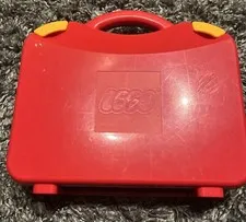 Lego Classic Creative Red Briefcase Style Storage Container EMPTY