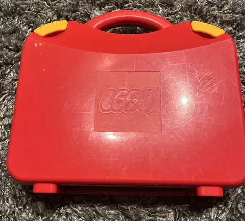 Lego Classic Creative Red Briefcase Style Storage Container EMPTY