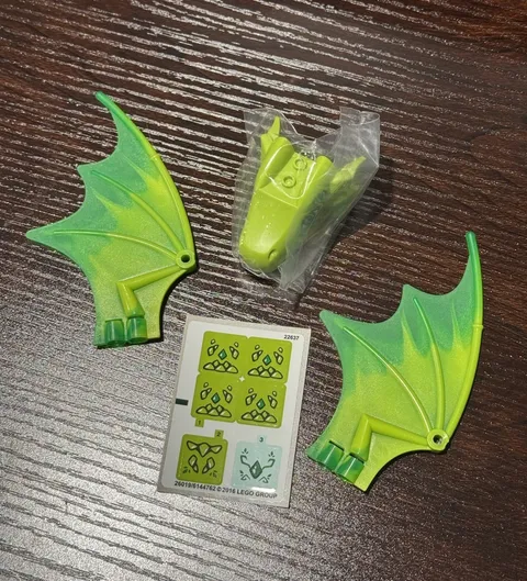 Lego Elves Dragon 41176 Parts Wings Sticker Sheet 