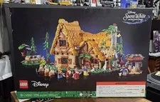 LEGO Disney Snow White's Cottage 43242 Retired Brand New Sealed Box