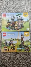 LEGO CREATOR: Medieval Castle (31120) 3 in 1 Replacement Manuals Only See Pics *