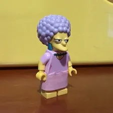LEGO Patty Bouvier Minifigure The Simpsons Series 2 Fabric Skirt 71009
