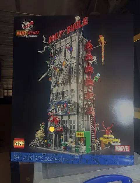lego daily bugle 76178 sealed
