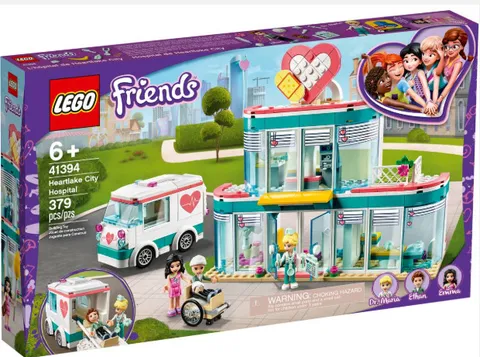 LEGO FRIENDS: Heartlake City Hospital (41394) Incomplete Ethan Emma Dr. Maria