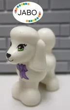 (O 15 / 6 / 7 ) Lego Animal 11575pb02 Dog Poodle