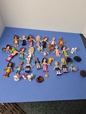 LEGO Minifigure Doll Lot of Friends Figures + Extras Girls Minifigs