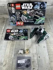 LEGO Star Wars: Yoda's Jedi Starfighter (75168) 99.9% Complete w/Figs+Box+Manual