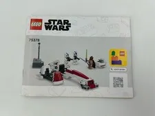 Lego Star Wars 75378 Instructional Manual Only 2024