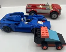 LEGO Lot Or 3 Vehicles INCOMPLETE For Parts