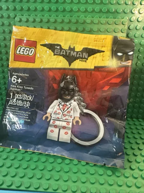 Lego 5004928 Kiss Kiss Tuxedo Batman Keychain Polybag New Sealed 2017