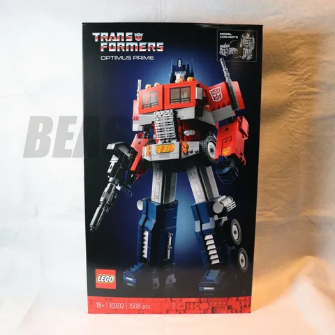 LEGO Creator Expert 10302 Optimus Prime Transformers New Toy Gift