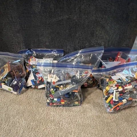 LEGO Bulk Lot Mixed Parts & Bricks, Multicolor in Bags Star Wars and some custom