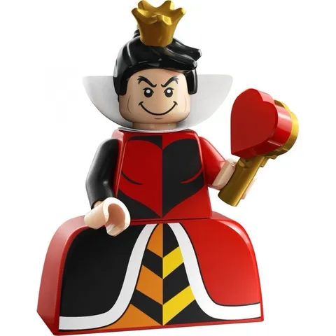 QUEEN OF HEARTS Minifigure Disney 100 Series Lego 71038 2023 Alice in Wonderland