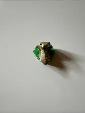 New Lego Snake Head Piece Dark Tan Translucent Green From Hogwarts Set 76473