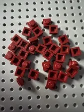 LEGO 3024 1x1 Dark Red Plates Mosaic Parts 32pcs