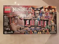LEGO 71735 NINJAGO Tournament of Elements 283 Pcs 6 Figures New Sealed Retired 