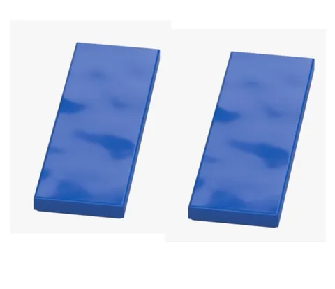 LEGO ® 2x tile 2x6 bright blue blue 69729 6410028 new replacement part water tiles