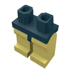 LEGO® Part 970c03 - Hips and Yellow Legs