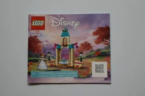 LEGO® Disney™ Frozen 43198 Anna’s Castle Courtyard Instruction Manual Only!