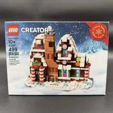 LEGO Creator Microscale Gingerbread House 40337 Box Set 499pcs Limited Ed 10+