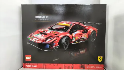LEGO Ferrari 488GTE AF CORSE TECHNIC 42125 Used