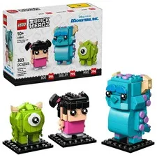 LEGO BrickHeadz Sulley, Mike and Boo Figures 40861 - Disney Pixar Monsters, Inc.