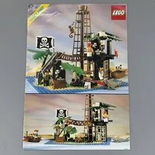 Lego Pirates Forbidden Island (6270) Instruction Booklet ONLY - Clean!