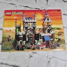 LEGO Instruction Manual ONLY Set 6090 Royal Knights Castle