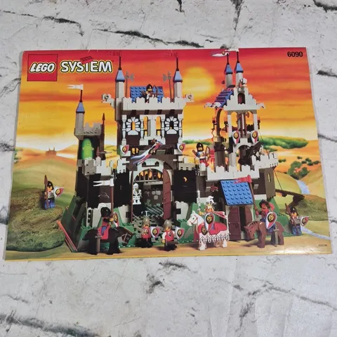 LEGO Instruction Manual ONLY Set 6090 Royal Knights Castle