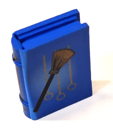 LEGO 33009px4 Harry Potter Book 2 x 3 with Broom & Golden Snitch