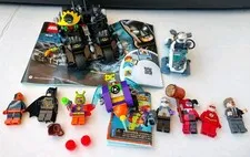 Lego DC Figures Lot + 76118 Mr. Freeze Vs Bat Cycle Incomplete Read Description 
