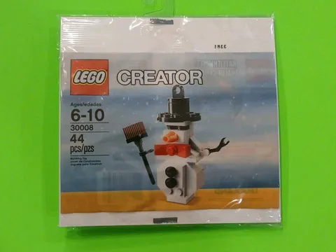 Creator - Snowman #30008 - Polybag - Lego Set - Open Bag