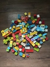 lego duplo blocks lot 3lbs Train Bus As Shown Inv#214