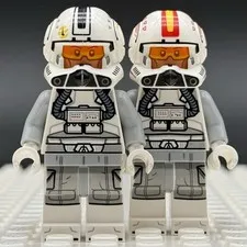 LEGO Star Wars Clone Trooper Pilot Phase 2 Lot Odd Ball sw1399 sw1402 75402