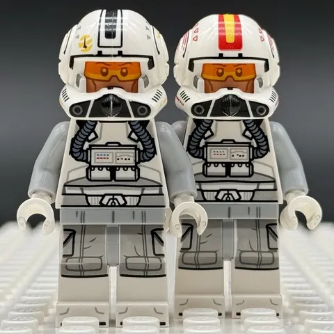 LEGO Star Wars Clone Trooper Pilot Phase 2 Lot Odd Ball sw1399 sw1402 75402