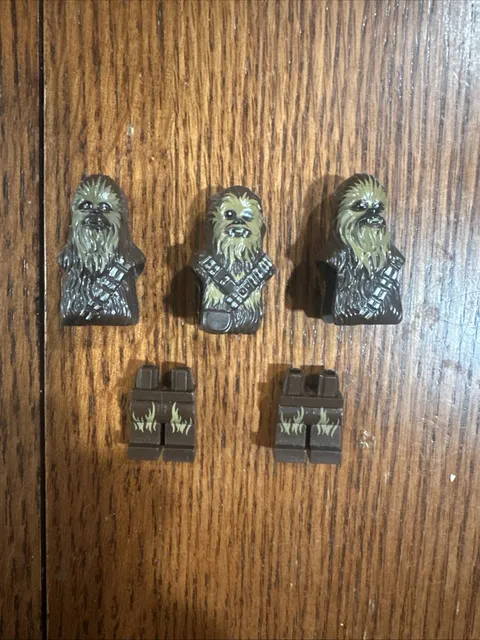 LEGO Star Wars Chewbacca Head And Legs From Various Sets